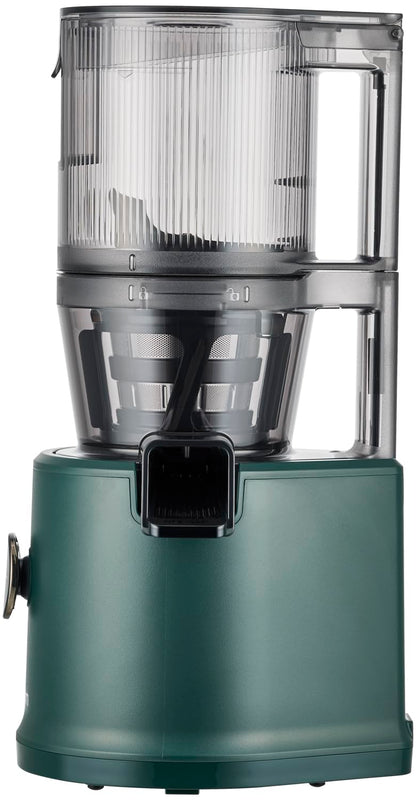 Hurom H80-ST Neuer Slow Juicer | Elektrische Kaltpresse | Entsafter für Gemüse & Obst | 2.2L Kapazität | Automatische Entsaftungsfunktion | BPA-frei | 15 Jahre Garantie | 200W | (Dunkelgrün)
