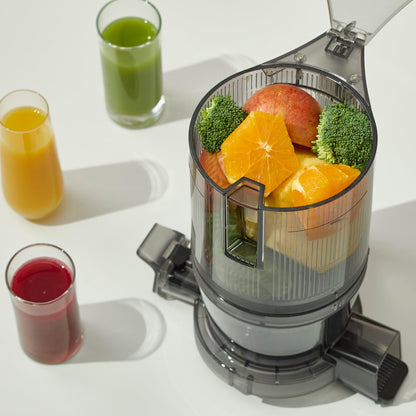 Hurom H80-ST Neuer Slow Juicer | Elektrische Kaltpresse | Entsafter für Gemüse & Obst | 2.2L Kapazität | Automatische Entsaftungsfunktion | BPA-frei | 15 Jahre Garantie | 200W | (Dunkelgrün)