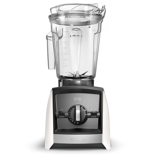 Vitamix A2500 Ascent Series Smart Mixer, professionell, 1,8 l, flacher Behälter, Weiß